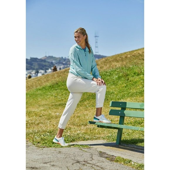 New Vionic Fearless Women's Comfort Sneaker Marshmallow/Teal - Picture 6 of 7